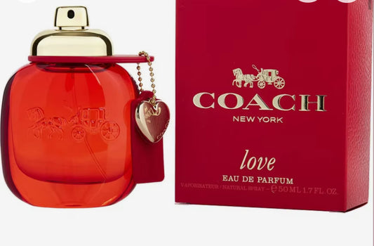 Coach in the name of love Love floral and fruity fragrance for women perfume strawberry cedar 50ML